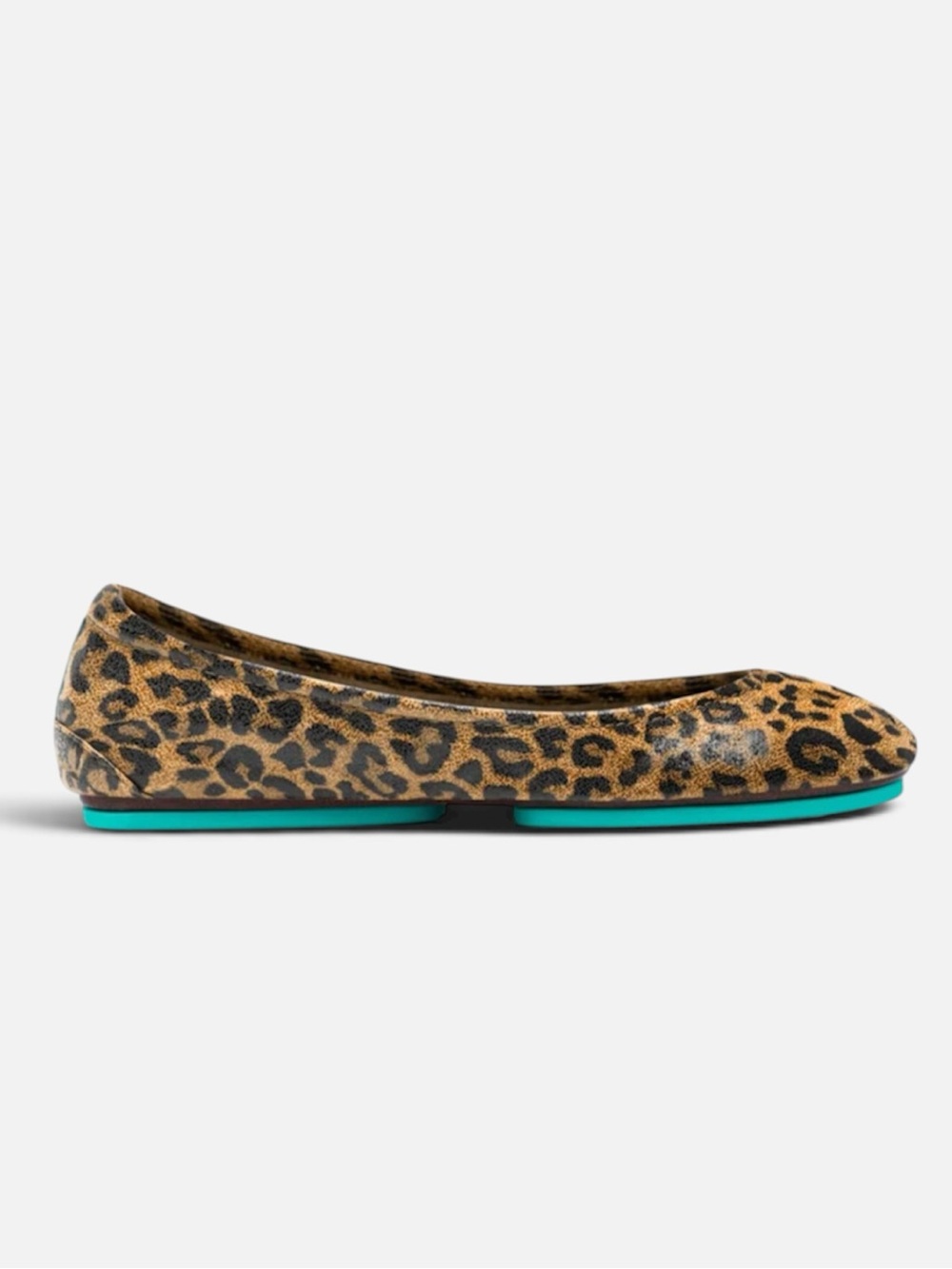 Tieks Leopard Print Leather Ballet Flats size 8